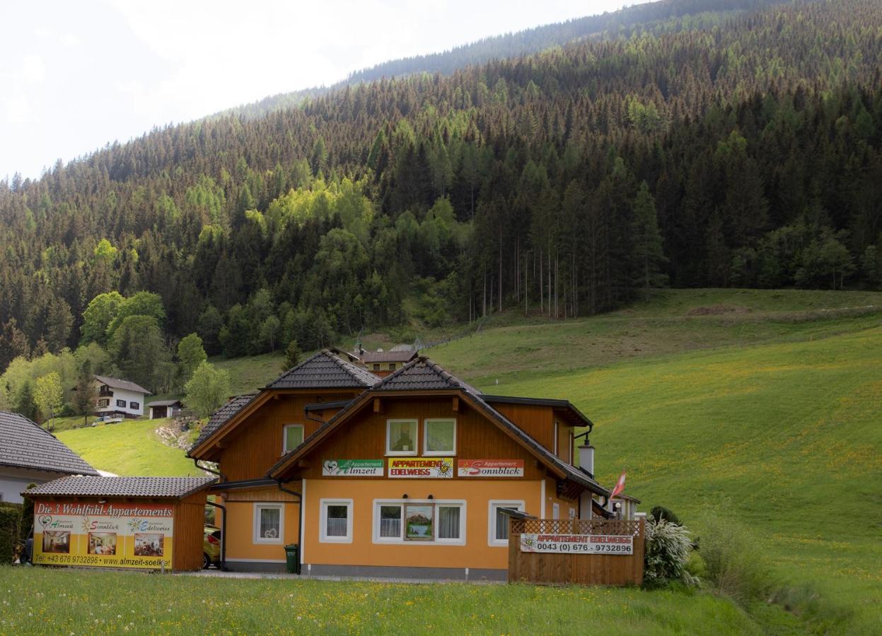 Appartement Edelweiss Mit Infrarotkabine Grosssolk Exterior foto